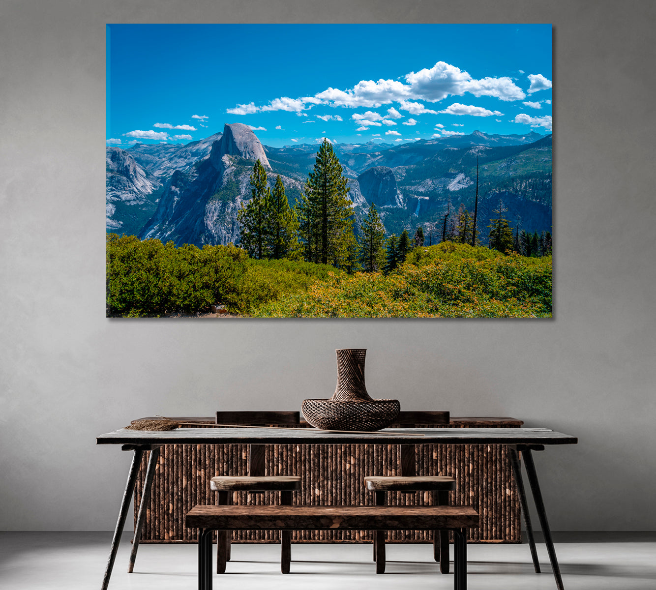 Yosemite National Park United States Canvas Print-Canvas Print-CetArt-1 Panel-24x16 inches-CetArt