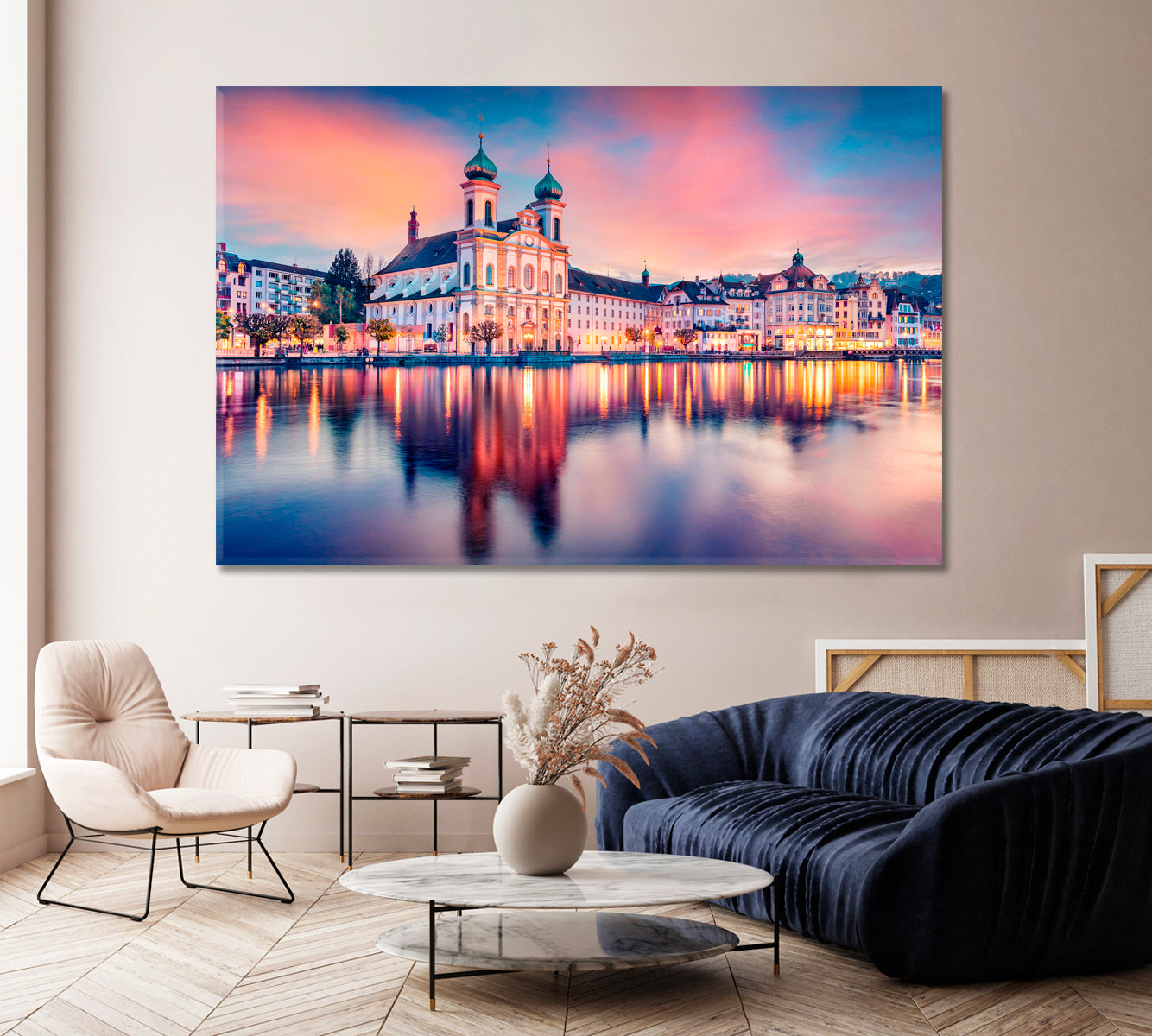 Sunrise in Sydney Australia Canvas Print-Canvas Print-CetArt-1 Panel-24x16 inches-CetArt