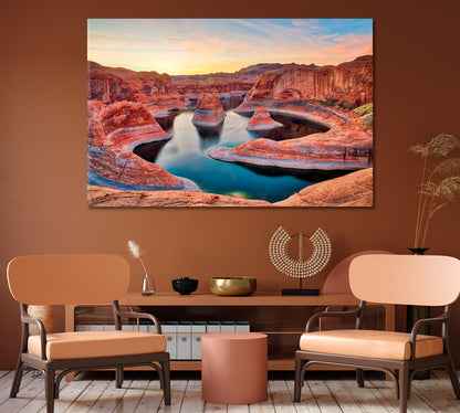 Glen Canyon National Park Arizona United States Canvas Print-Canvas Print-CetArt-1 Panel-24x16 inches-CetArt