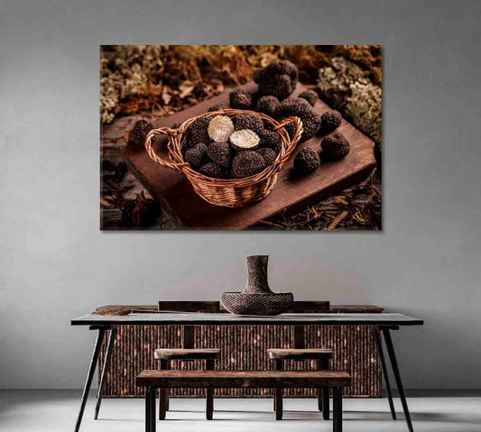 Black Truffles Canvas Print-Canvas Print-CetArt-1 Panel-24x16 inches-CetArt