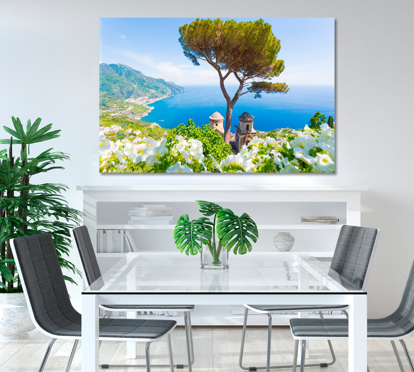 Ravello Amalfi Coast Italy Canvas Print-Canvas Print-CetArt-1 Panel-24x16 inches-CetArt