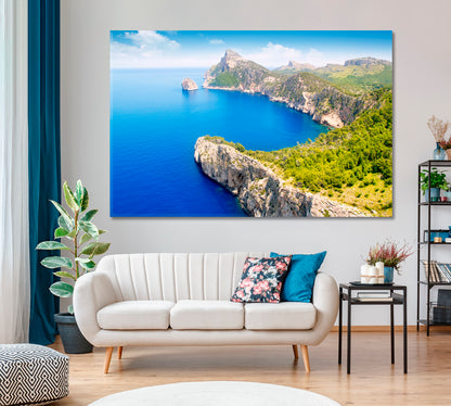 Mallorca Island Spain Canvas Print-Canvas Print-CetArt-1 Panel-24x16 inches-CetArt