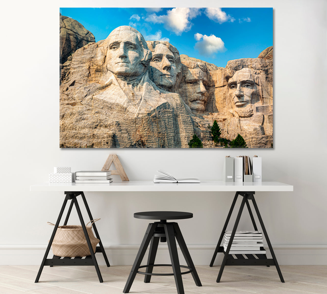 National Memoril Park in South Dakota Canvas Print-Canvas Print-CetArt-1 Panel-24x16 inches-CetArt