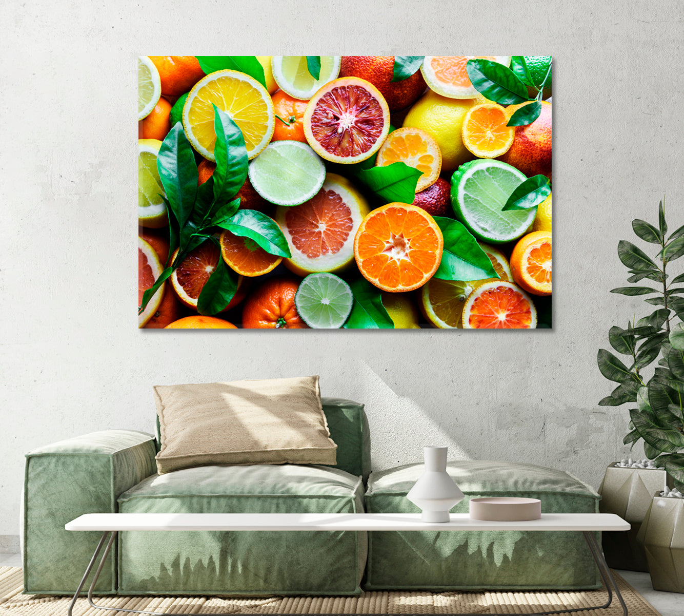 Citrus Canvas Print-Canvas Print-CetArt-1 Panel-24x16 inches-CetArt