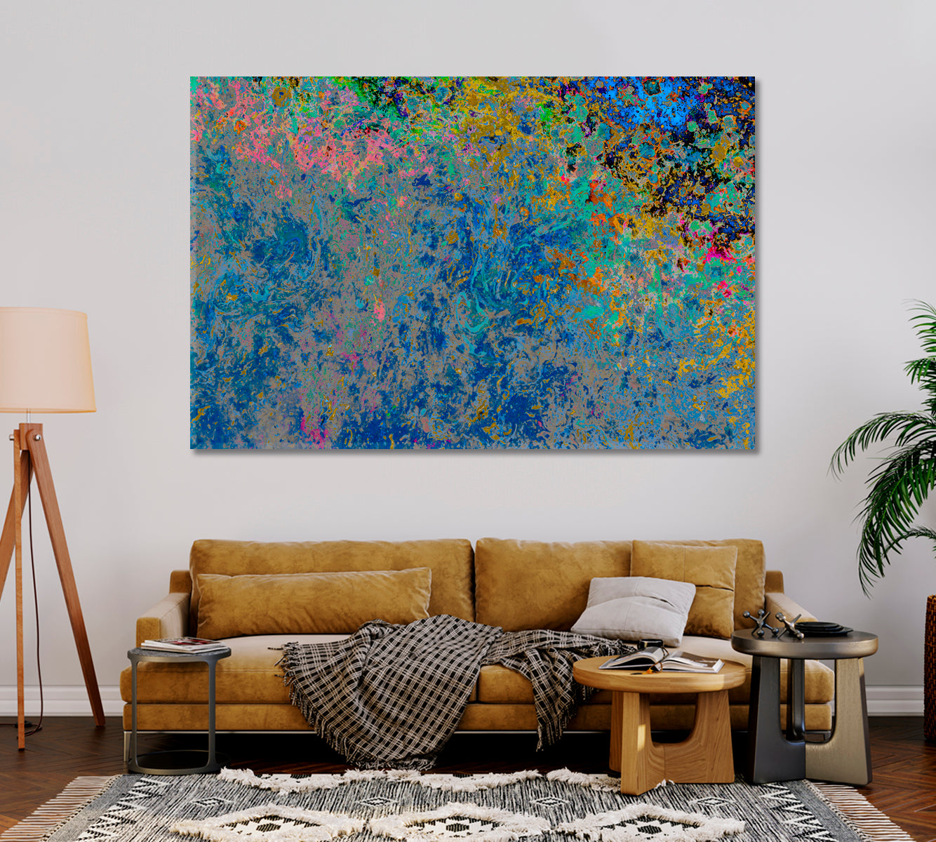 Vintage Abstraction Canvas Print-Canvas Print-CetArt-1 Panel-24x16 inches-CetArt