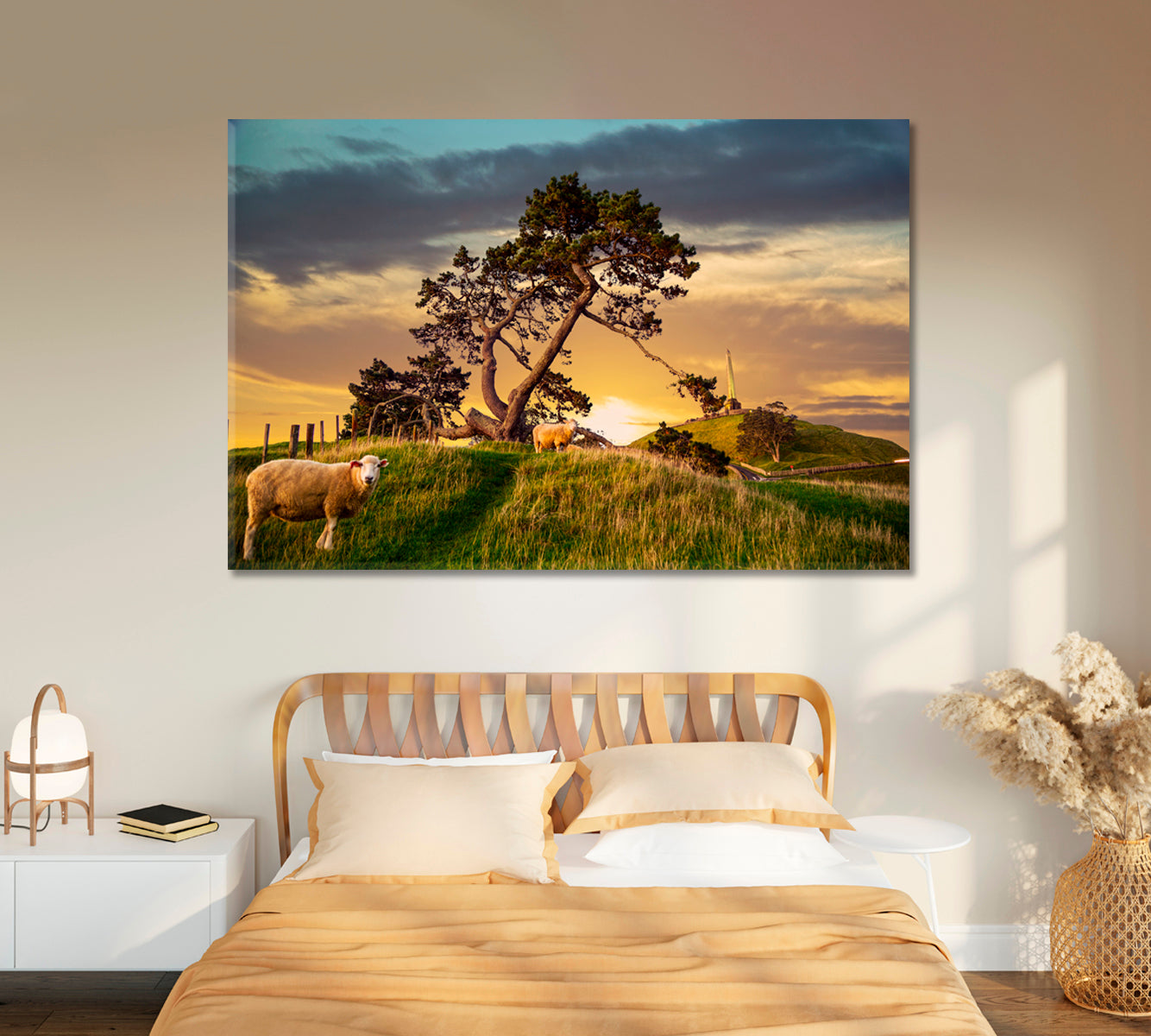 One Tree Hill in Auckland New Zealand Canvas Print-Canvas Print-CetArt-1 Panel-24x16 inches-CetArt