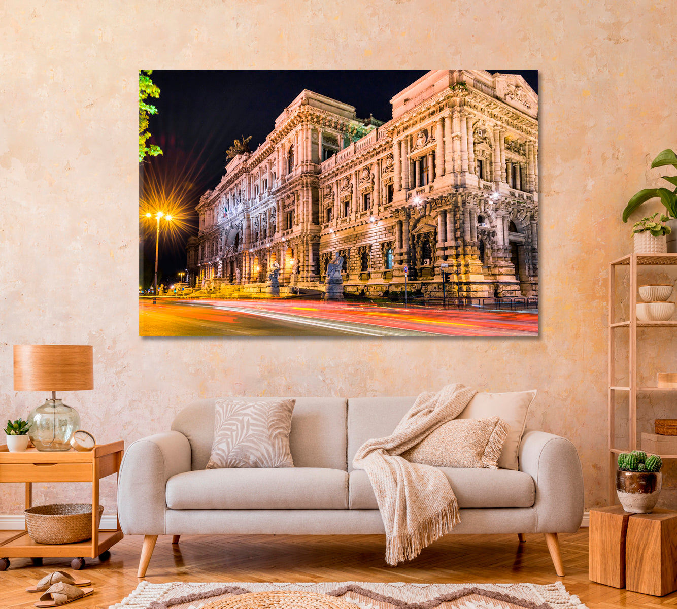 Palace of Justice Rome Italy Canvas Print-Canvas Print-CetArt-1 Panel-24x16 inches-CetArt