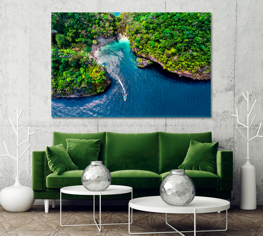 Koh Lao Lading Island Thailand Canvas Print-Canvas Print-CetArt-1 Panel-24x16 inches-CetArt