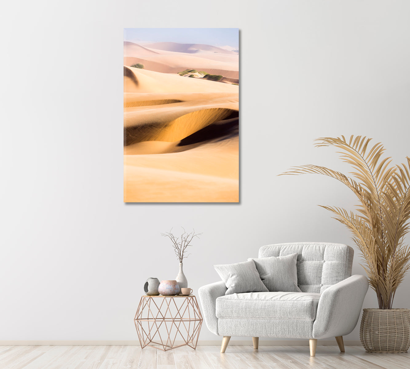 Dunes of Namib Desert Canvas Print-Canvas Print-CetArt-1 panel-16x24 inches-CetArt