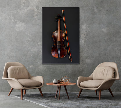 Classical Violin Canvas Print-Canvas Print-CetArt-1 panel-16x24 inches-CetArt