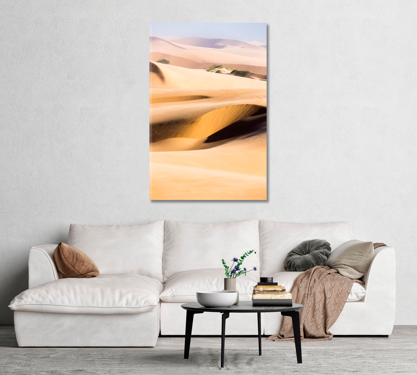 Dunes of Namib Desert Canvas Print-Canvas Print-CetArt-1 panel-16x24 inches-CetArt