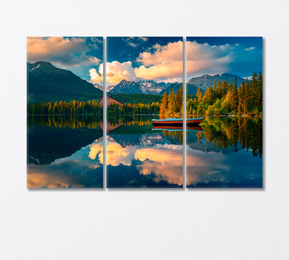 High Tatras Mountains Canvas Print-Canvas Print-CetArt-3 Panels-36x24 inches-CetArt