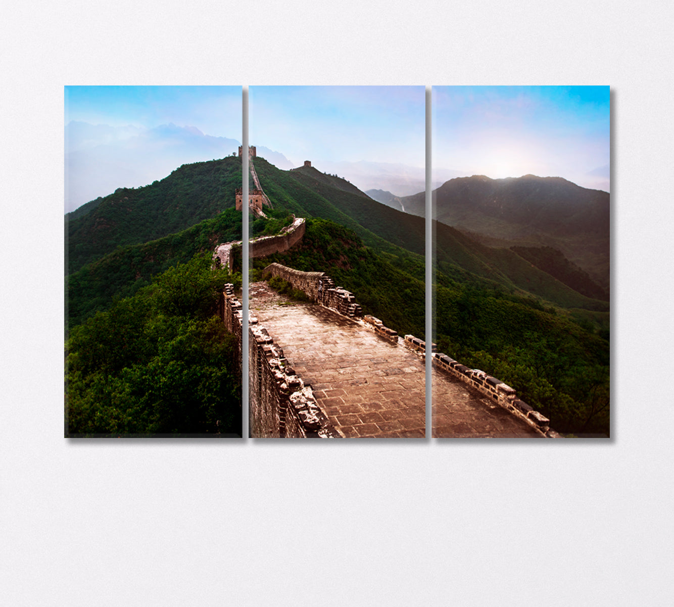 The Great Wall of China Canvas Print-Canvas Print-CetArt-3 Panels-36x24 inches-CetArt