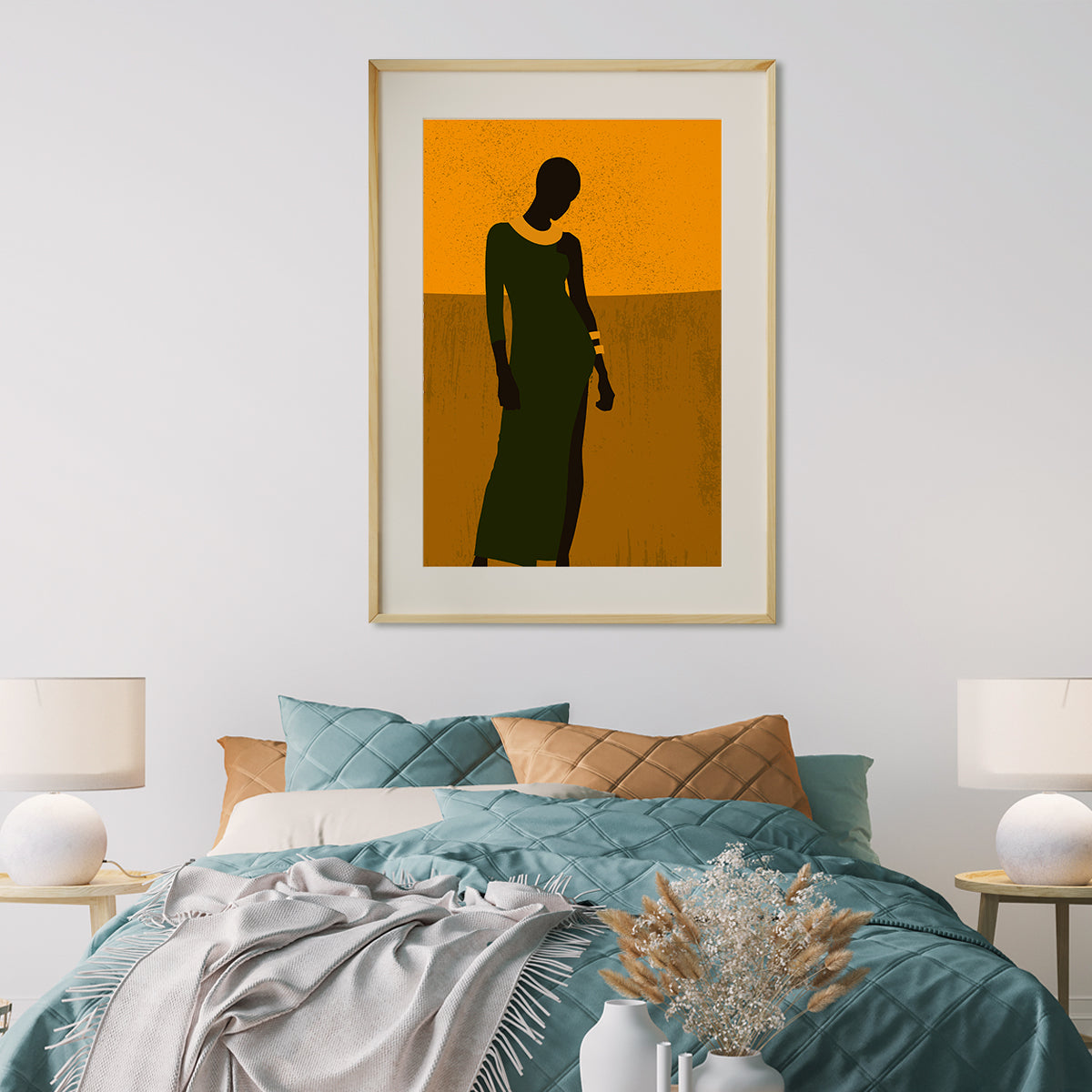 African Woman Silhouette My Poster Wall-Vertical Posters NOT FRAMED-CetArt-8″x10″ inches-CetArt