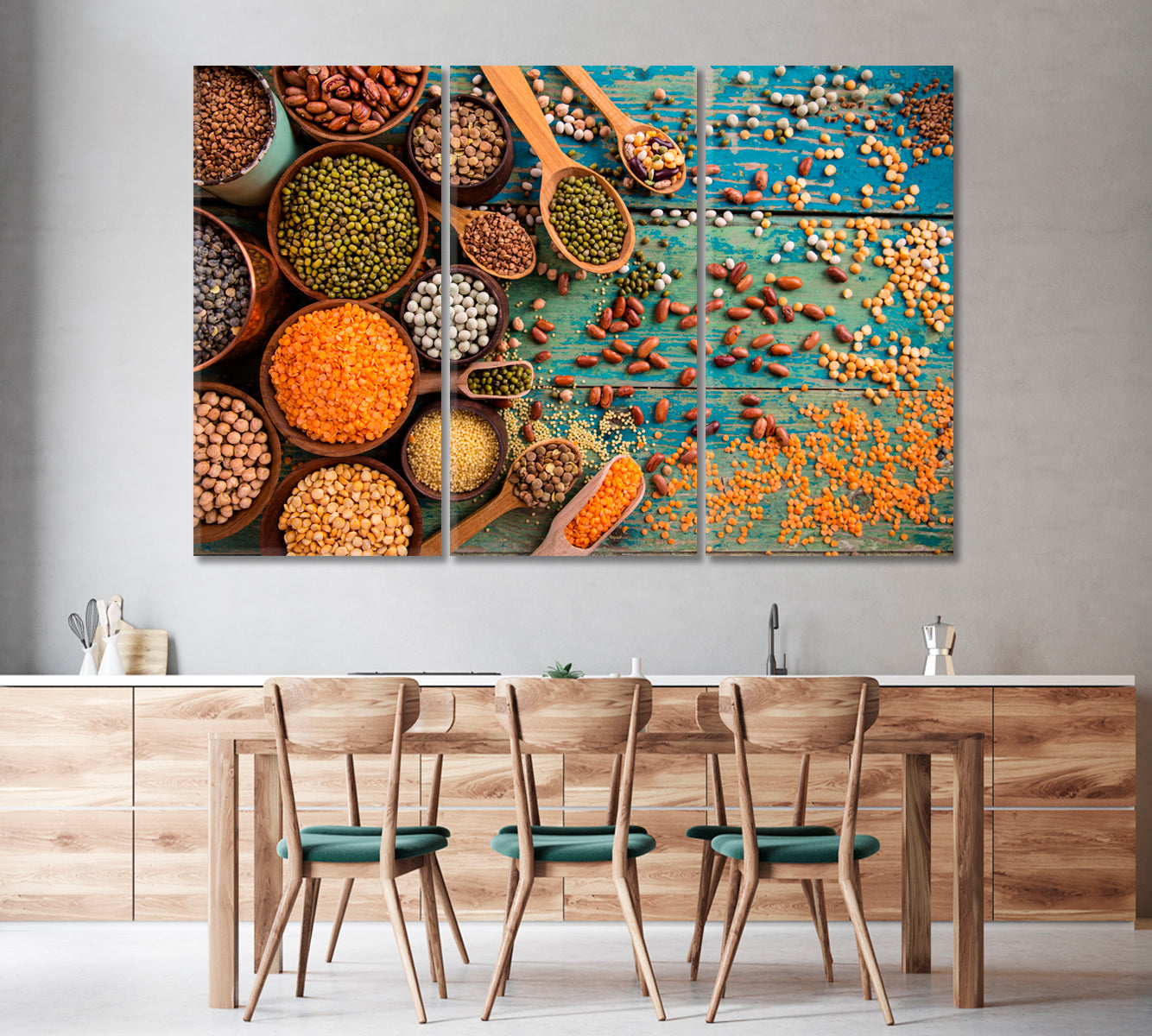 Various Legumes Canvas Print-Canvas Print-CetArt-1 Panel-24x16 inches-CetArt