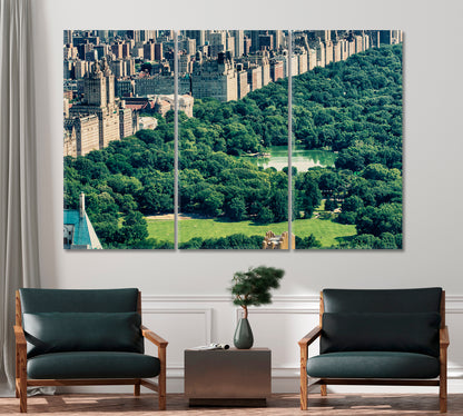 Central Park New York City Canvas Print-Canvas Print-CetArt-1 Panel-24x16 inches-CetArt