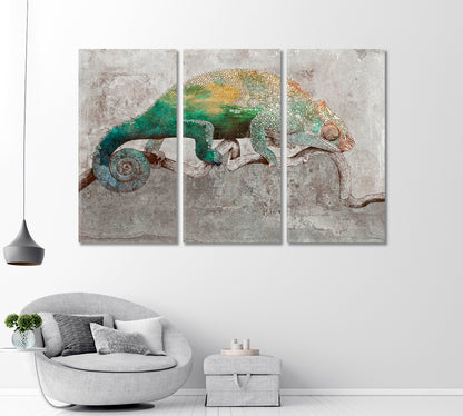 Chameleon Canvas Print-Canvas Print-CetArt-1 Panel-24x16 inches-CetArt