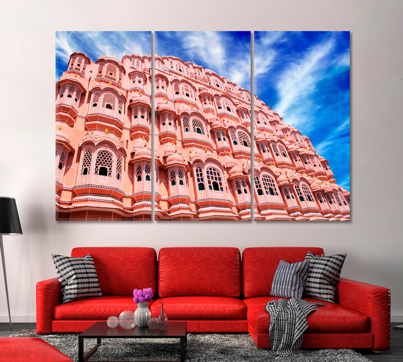 Hawa Mahal India Canvas Print-Canvas Print-CetArt-1 Panel-24x16 inches-CetArt