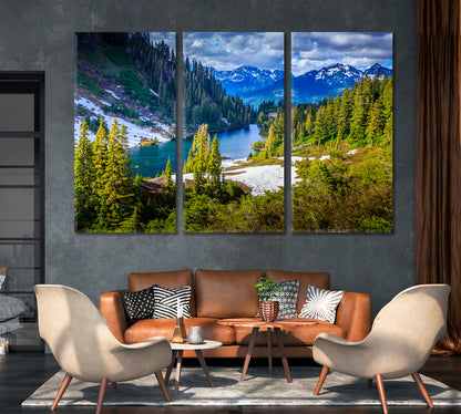 Glacier National Park Montana USA Canvas Print-Canvas Print-CetArt-1 Panel-24x16 inches-CetArt