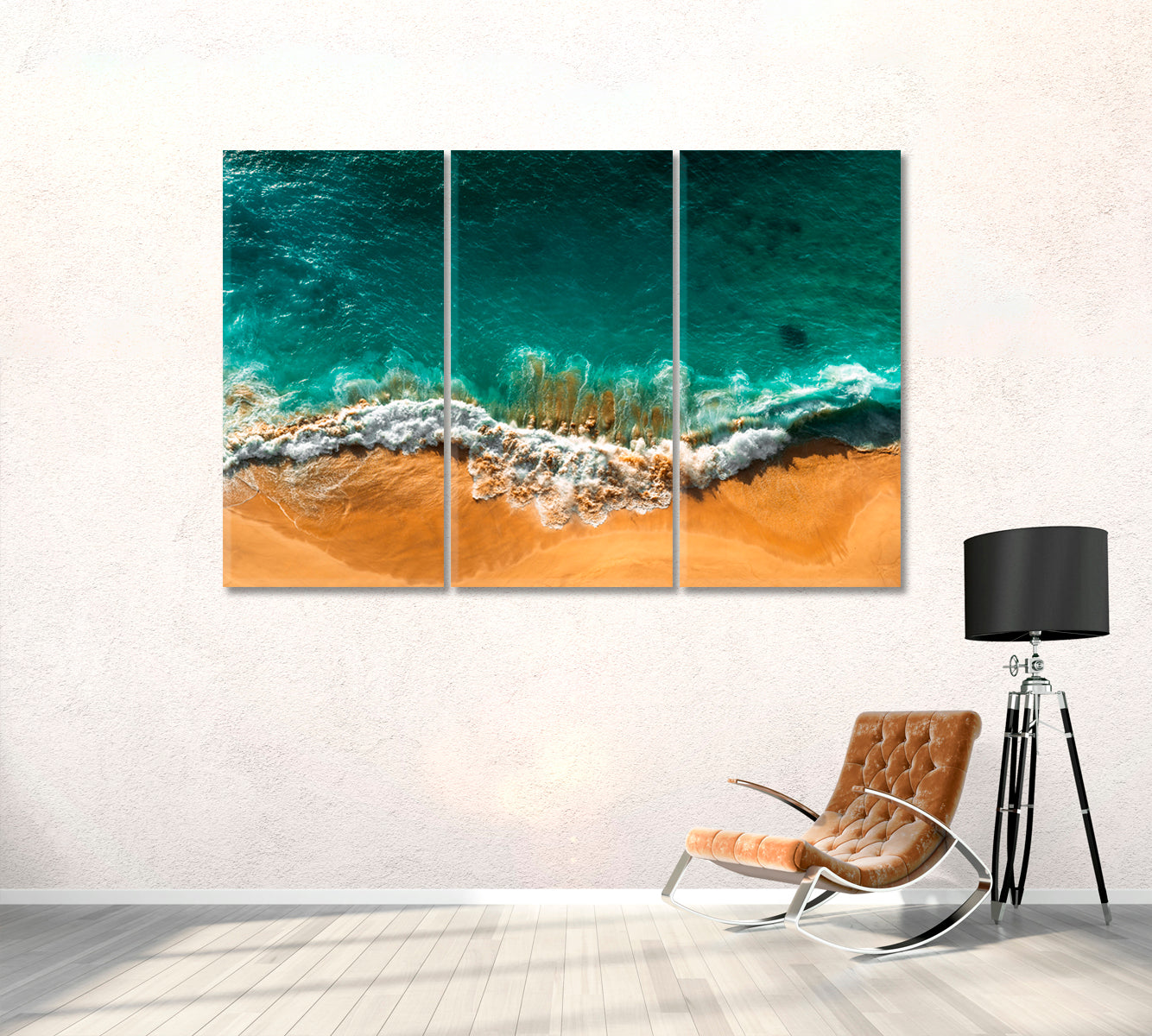 Turquoise Kelingking Beach Bali Canvas Print-Canvas Print-CetArt-1 Panel-24x16 inches-CetArt