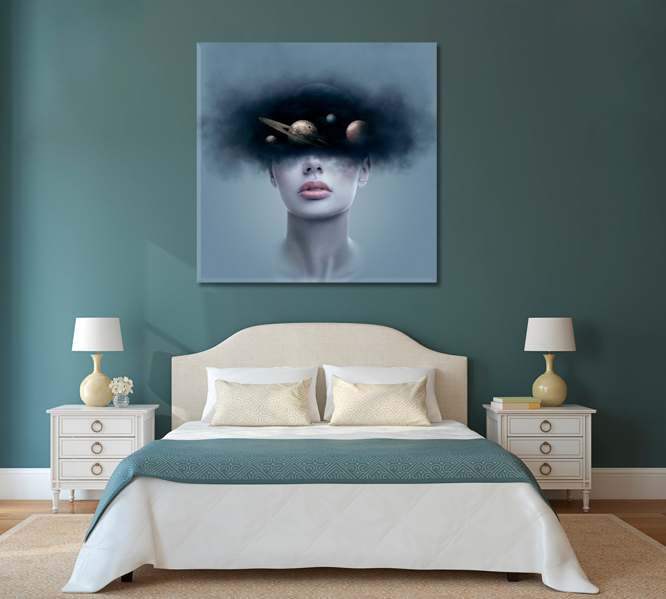 Galaxy Dreams Canvas Print-Canvas Print-CetArt-1 panel-12x12 inches-CetArt