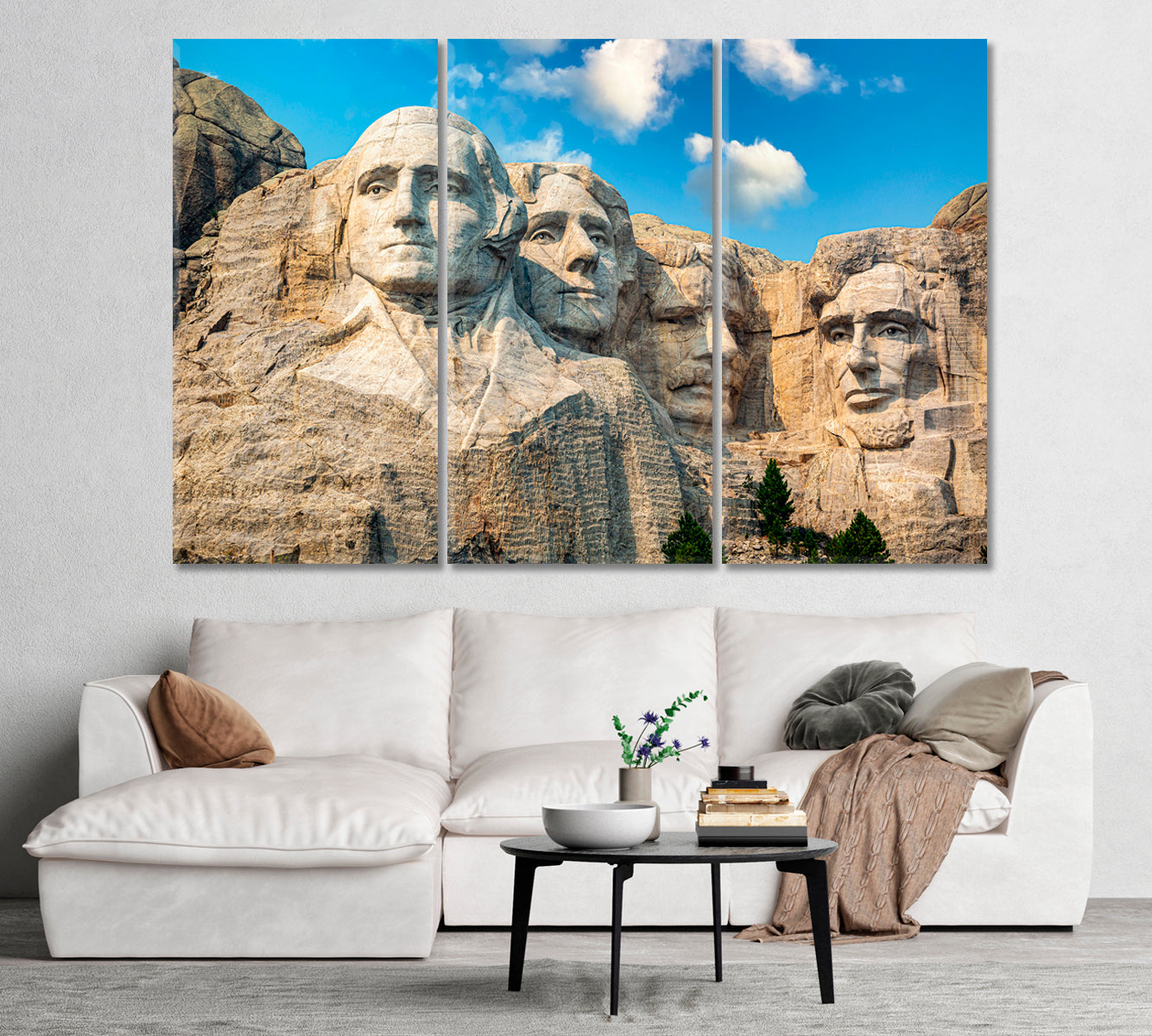 National Memoril Park in South Dakota Canvas Print-Canvas Print-CetArt-1 Panel-24x16 inches-CetArt