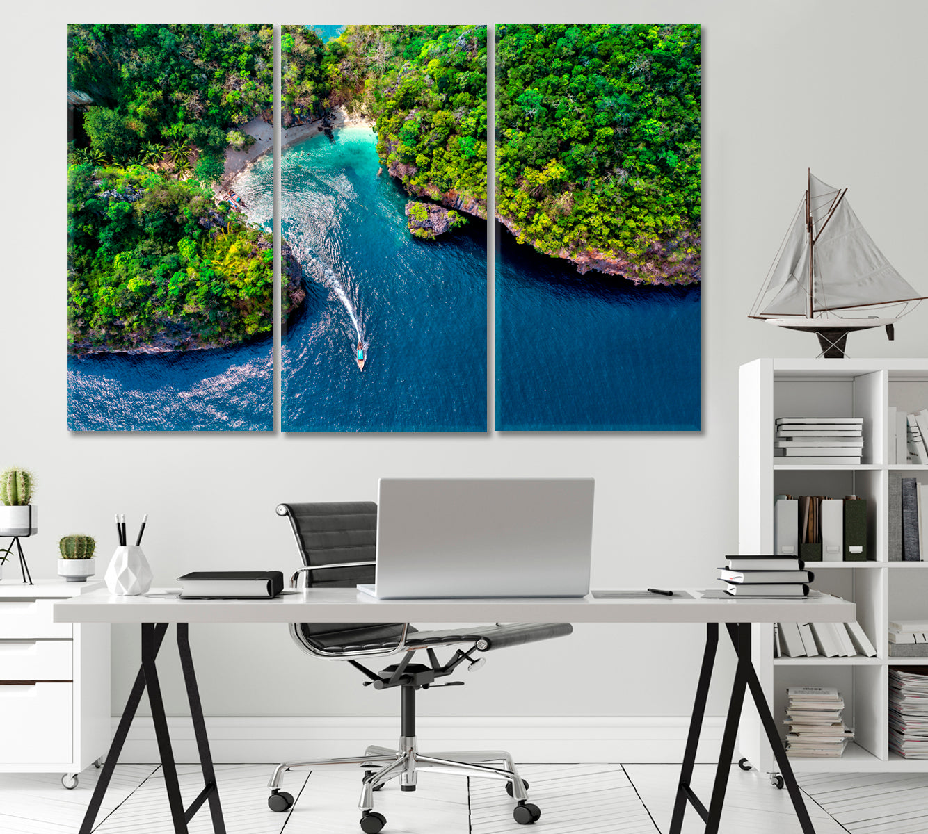 Koh Lao Lading Island Thailand Canvas Print-Canvas Print-CetArt-1 Panel-24x16 inches-CetArt