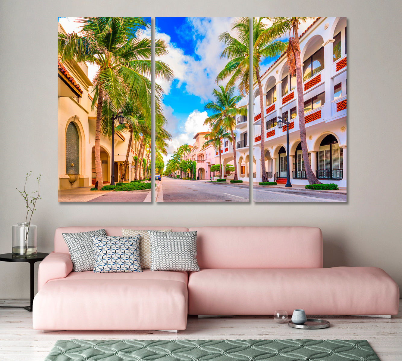 Palm Beach Florida USA Canvas Print-Canvas Print-CetArt-1 Panel-24x16 inches-CetArt