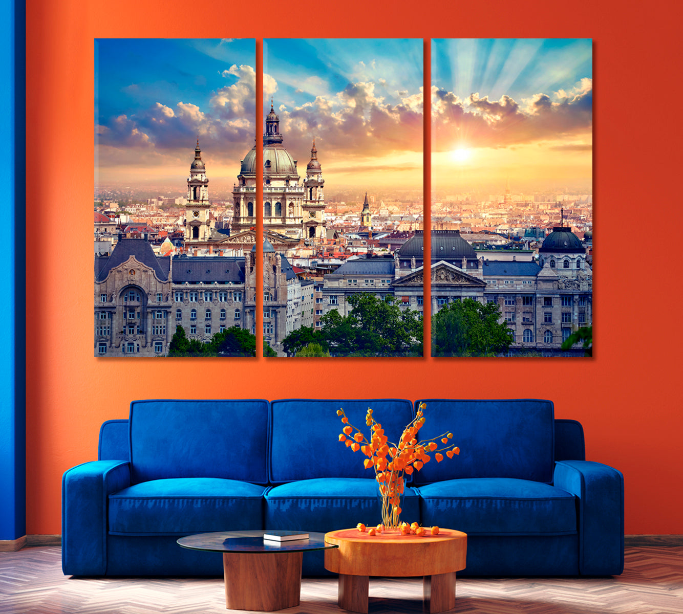 Budapest Hungary Canvas Print-Canvas Print-CetArt-1 Panel-24x16 inches-CetArt