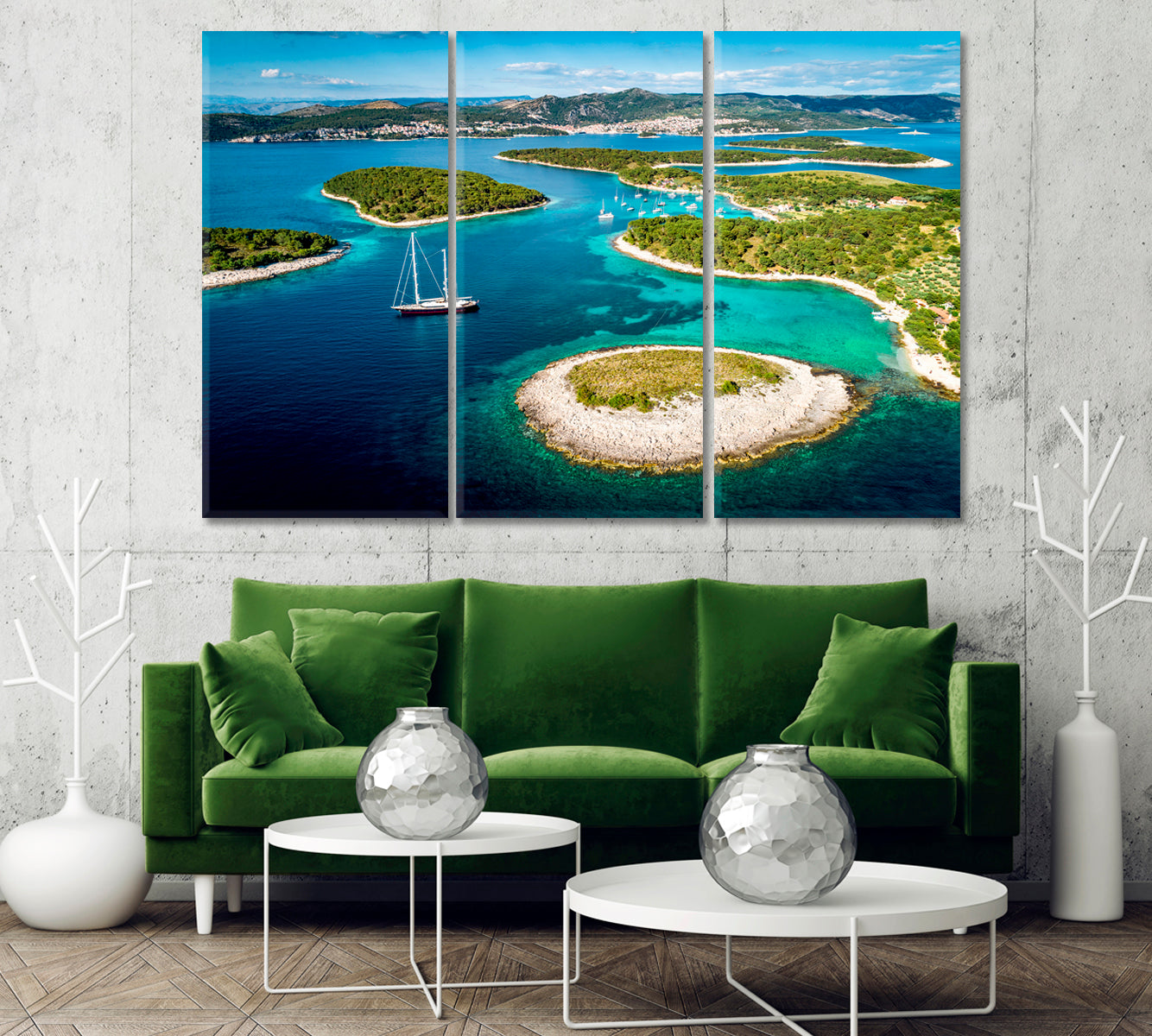 Pakleni Islands Croatia Canvas Print-Canvas Print-CetArt-1 Panel-24x16 inches-CetArt