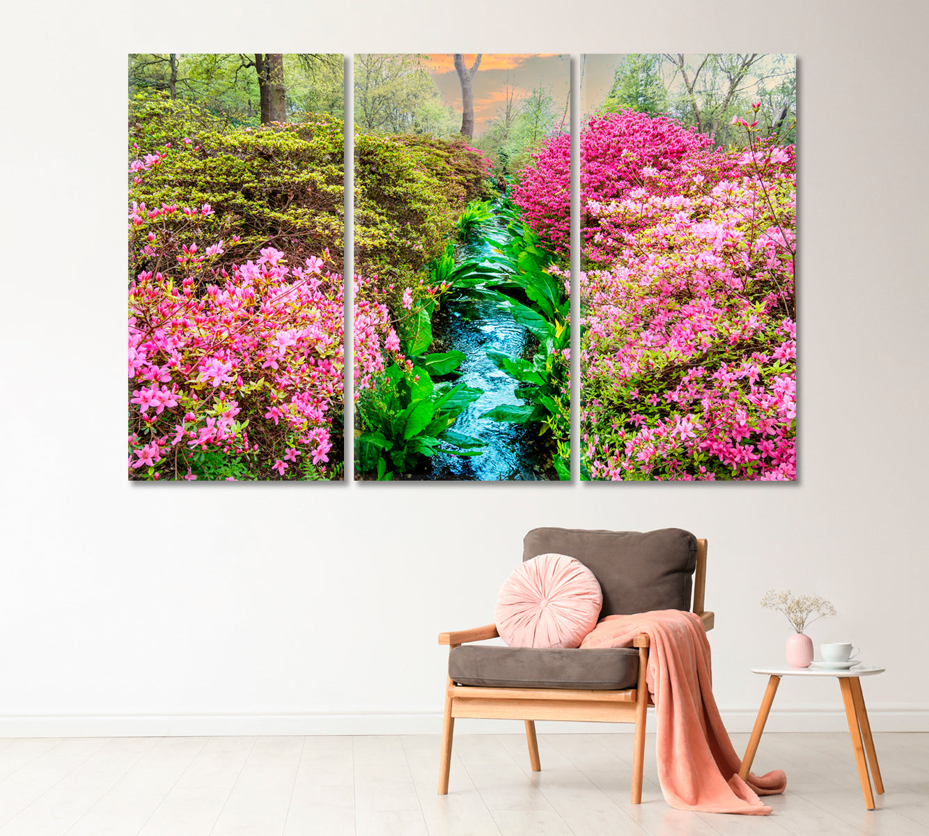 Isabella Plantation of Richmond Park in London Canvas Print-Canvas Print-CetArt-1 Panel-24x16 inches-CetArt