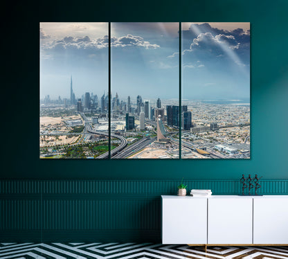 Dubai United Arab Emirates Canvas Print-Canvas Print-CetArt-1 Panel-24x16 inches-CetArt