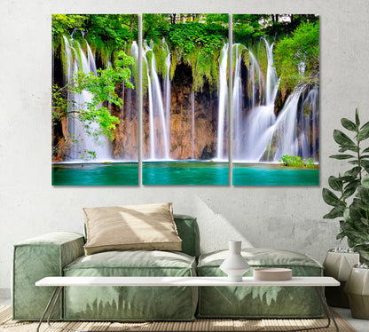 Plitvice Lakes National Park Canvas Print-Canvas Print-CetArt-1 Panel-24x16 inches-CetArt