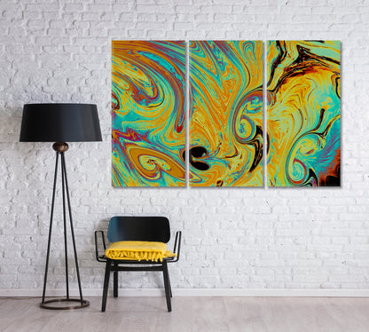 Colorful Abstract Patterns Canvas Print-Canvas Print-CetArt-1 Panel-24x16 inches-CetArt