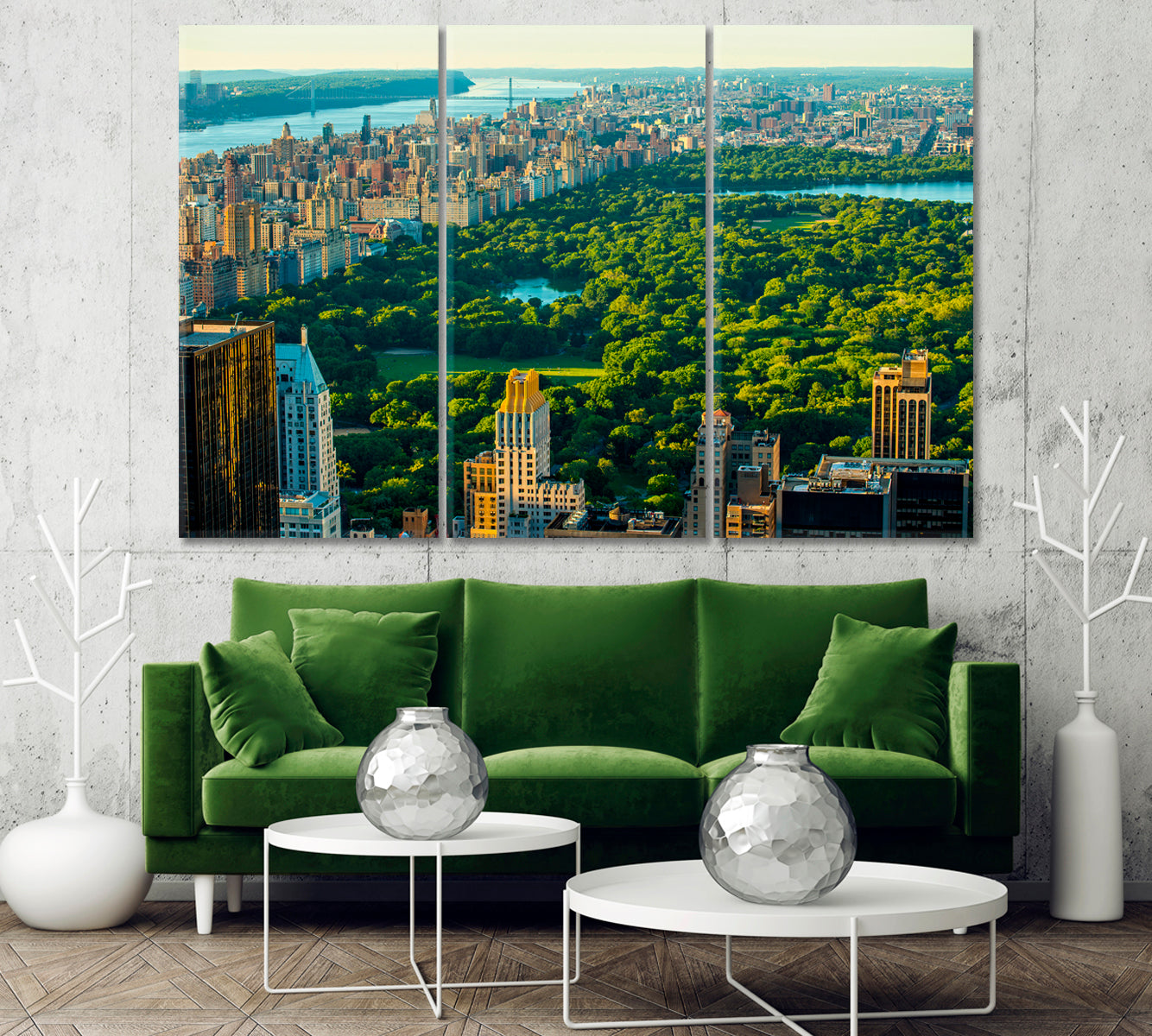 Central Park Manhattan New York Canvas Print-Canvas Print-CetArt-1 Panel-24x16 inches-CetArt