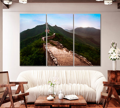 The Great Wall of China Canvas Print-Canvas Print-CetArt-1 Panel-24x16 inches-CetArt