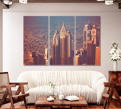 Beautiful Dubai Cityscape Canvas Print-Canvas Print-CetArt-1 Panel-24x16 inches-CetArt