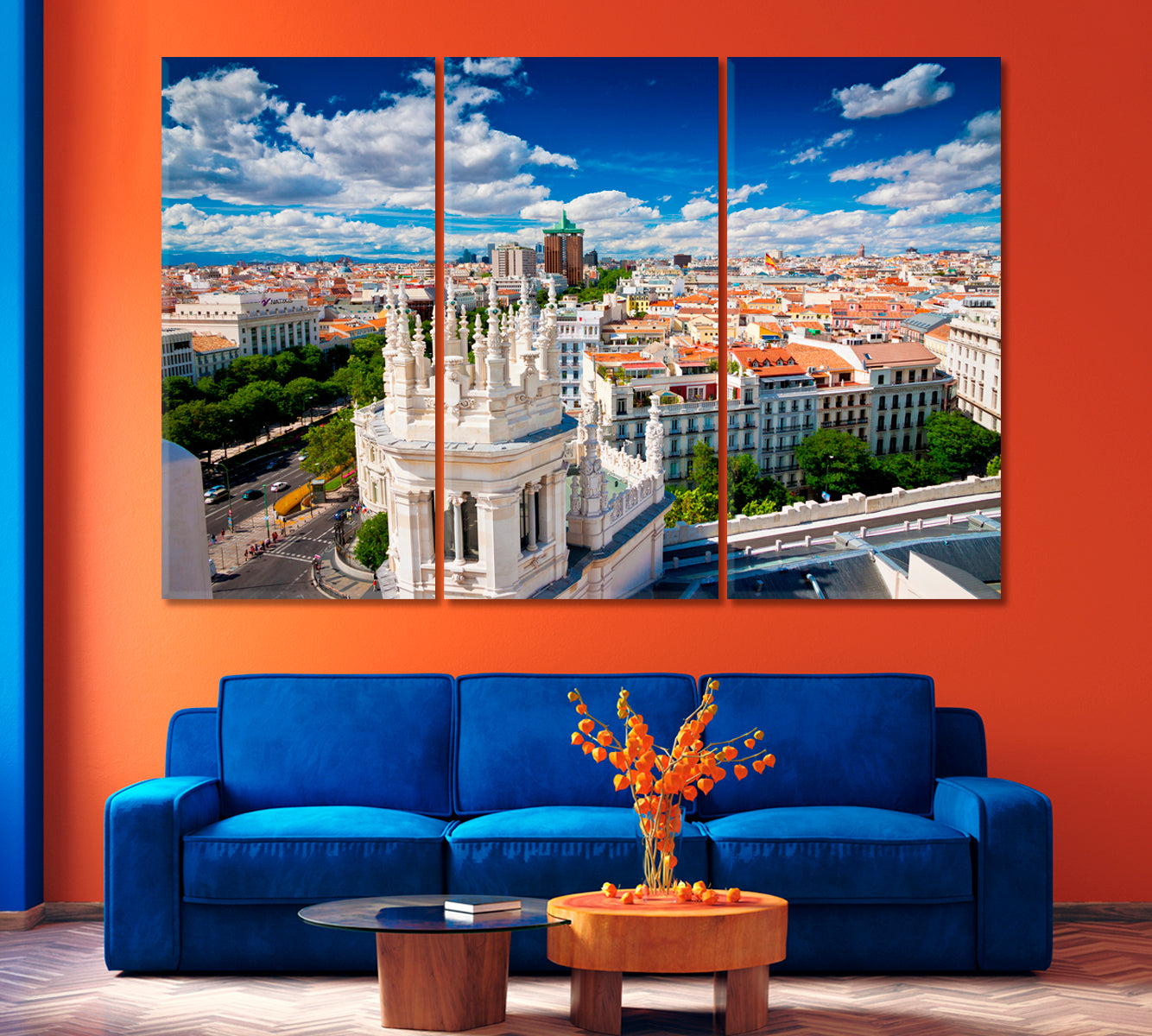 Madrid Spain Canvas Print-Canvas Print-CetArt-1 Panel-24x16 inches-CetArt