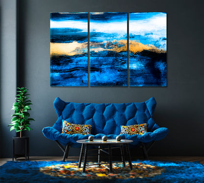 Abstract Sea Landscape Canvas Print-Canvas Print-CetArt-1 Panel-24x16 inches-CetArt