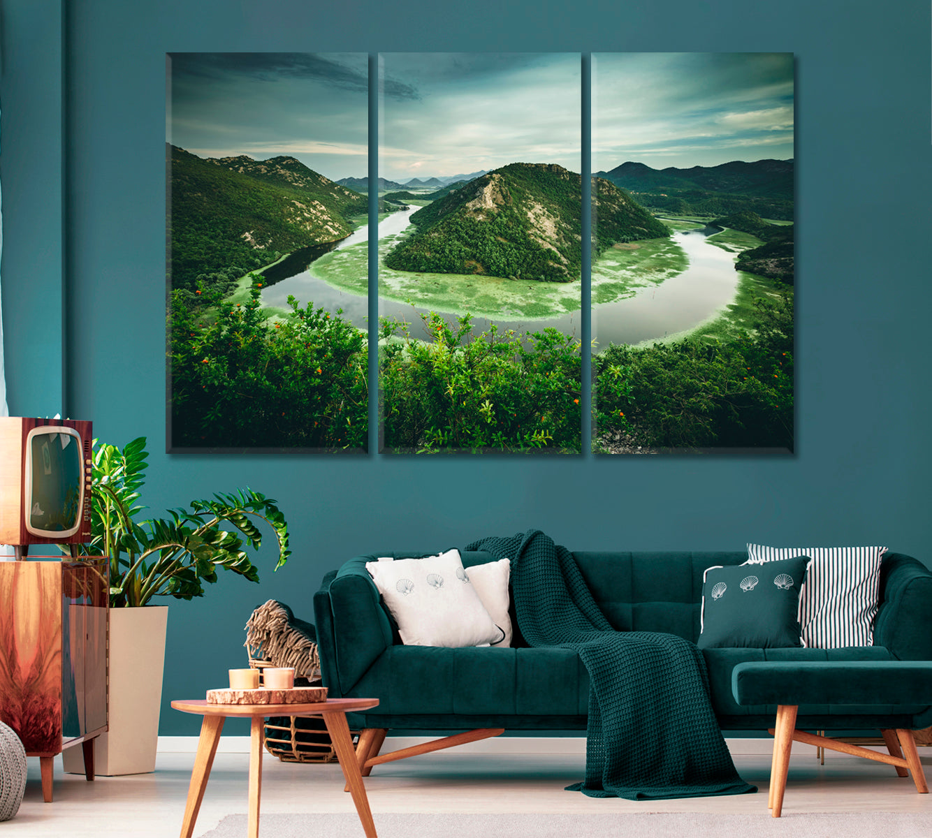 Lake Skadar National Park Montenegro Canvas Print-Canvas Print-CetArt-1 Panel-24x16 inches-CetArt