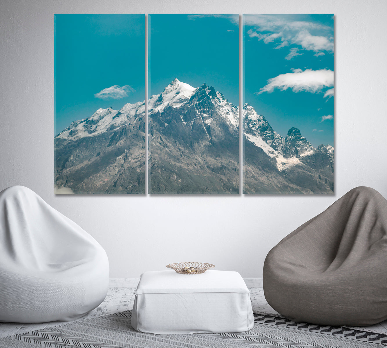 Himalayas Mountain Range Canvas Print-Canvas Print-CetArt-1 Panel-24x16 inches-CetArt