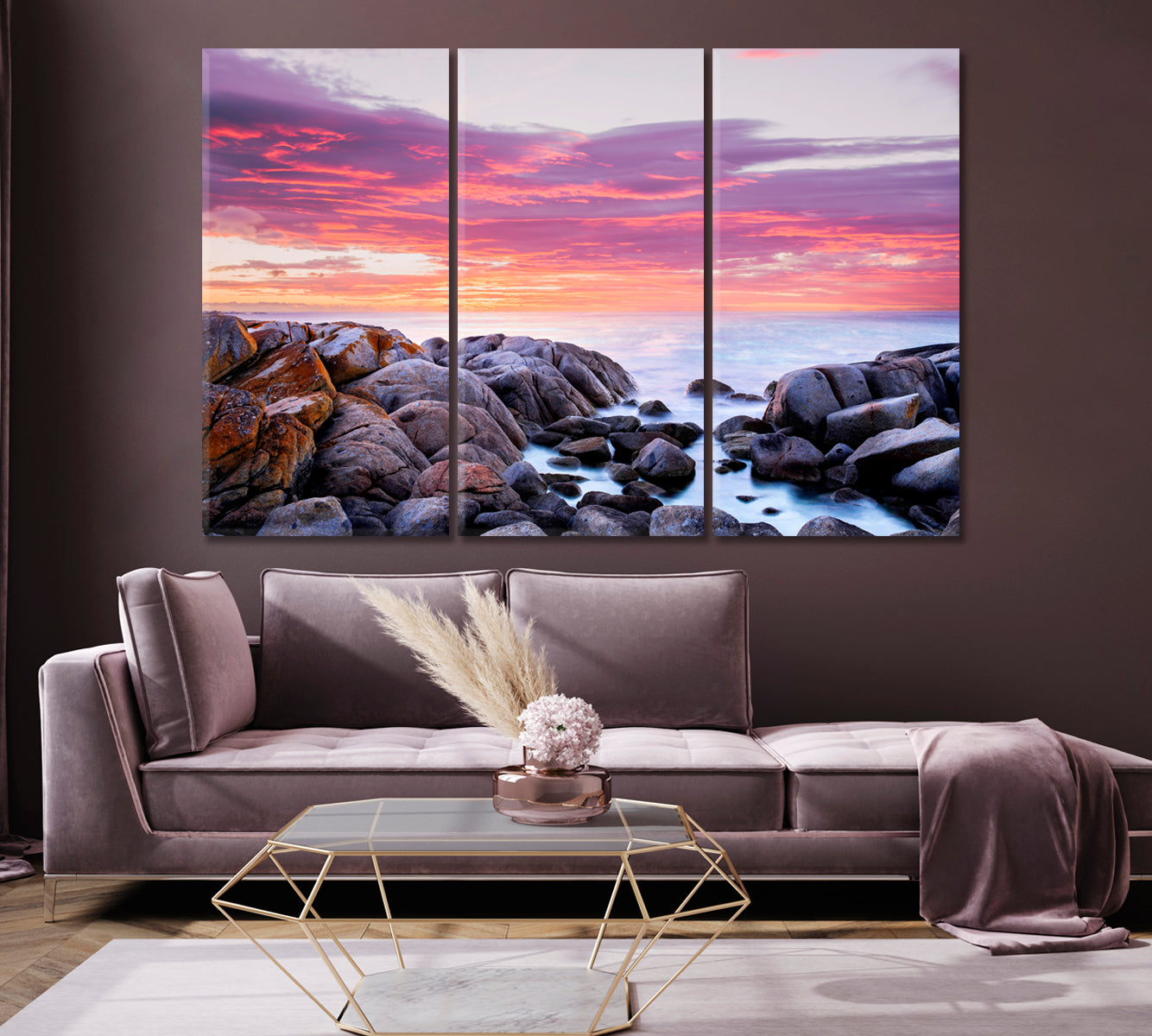 Bay of Fires Tasmania Canvas Print-Canvas Print-CetArt-1 Panel-24x16 inches-CetArt