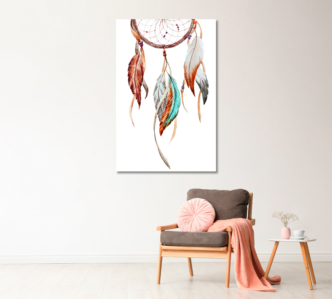 Dreamcatcher Canvas Print-Canvas Print-CetArt-1 panel-16x24 inches-CetArt