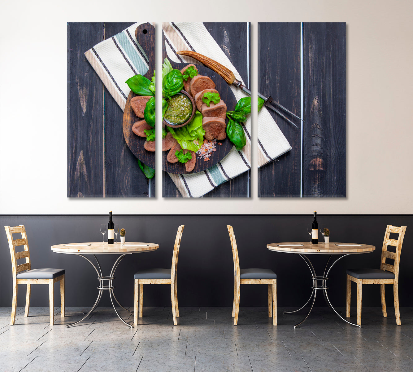 Boiled Beef Tongue Canvas Print-Canvas Print-CetArt-1 Panel-24x16 inches-CetArt