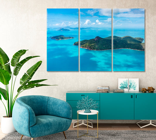 Whitsunday Islands Queensland Australia Canvas Print-Canvas Print-CetArt-1 Panel-24x16 inches-CetArt