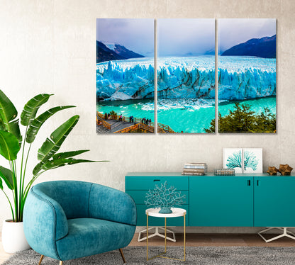 Perito Moreno Glacier Patagonia Argentina Canvas Print-Canvas Print-CetArt-1 Panel-24x16 inches-CetArt