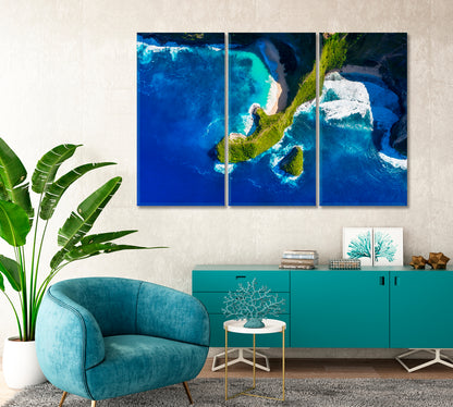 Kelingking Beach Bali Indonesia Canvas Print-Canvas Print-CetArt-1 Panel-24x16 inches-CetArt