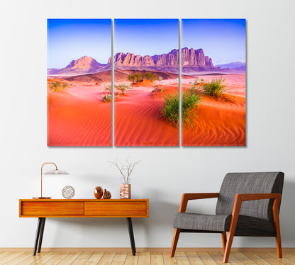 Al Qattara Mountain in Valley of the Moon Arabia Desert Canvas Print-Canvas Print-CetArt-1 Panel-24x16 inches-CetArt