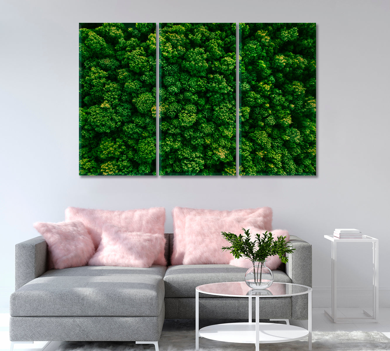 Summer Forest Canvas Print-Canvas Print-CetArt-1 Panel-24x16 inches-CetArt