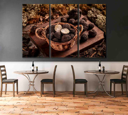 Black Truffles Canvas Print-Canvas Print-CetArt-1 Panel-24x16 inches-CetArt